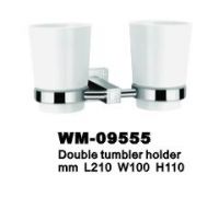 Double tumbler holder