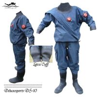 high quality drysuits for diving with valves and rubber boots DS10