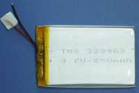 Lithium polymer battery li-polymer battery, lipo battery 3.7V 850mAh