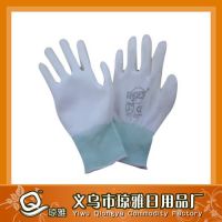pu coated/coating nylon glove