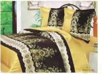 11 pc satin bedding sets