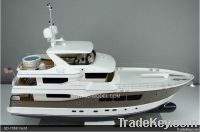 delicate yacht model