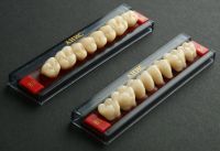 Three layer acrylic teeth