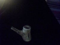 Deer Antler Pipe Hand Crafted From Iowa