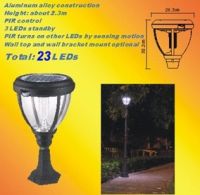 PIR solar light