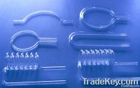 irregular shape quartz tube deep precessing quartz tube