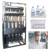 Multi-effect water distiller machine