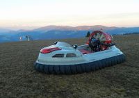 Hovercraft, amphibian air cushion vehicle