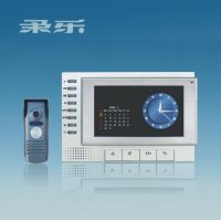 7" Color Video Doorphone with Recording and Perpetual Calendar Functio