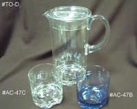 Plastic Glass & Pitcher