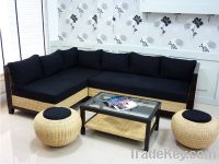 Rattan Sofa Set