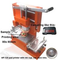 manual seal ink cup pad printer