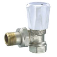 Brass radiator valve