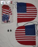 USA - Carsox, car mirror cover, mirror flags, mirror sock, promotional