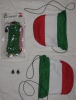 ITALY - Carsox, car mirror cover, mirror flags, mirror sock, promotion
