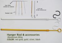 Hanger Rod for Garment Display, flexible