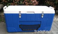 80L plastic portable cooler box , esky, ice box