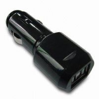 Dual USB Car Charger For Mobile Phone