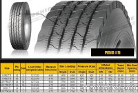 TBR tyres, 275/80R22.5