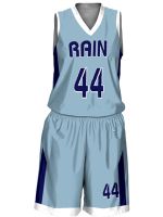V-Neck Basketball uniform | Basketball uniform Customised Digital / sublimation Printed | Team basketball uniform