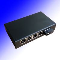 Web-Smart Fiber Optic Ethernet Switch ES-0104-M