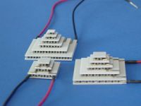 Multistage Series Thermoelectric Cooling Modules