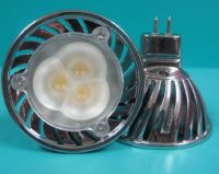 3*1W MR16/GU10 LED Spotlights