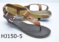 Ladies' sandal(HJ150-5 BRONZE)