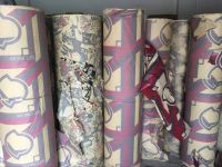 scrap  wasted paper used heat transfer printing paper for flower   packaging paper