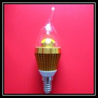 crystal chandelier LED candle bulb light