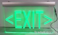 LED Edge Lit Signs, LED Acrylic Display