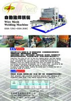 Wire Mesh Welding Machine GSA-125~200C