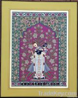 Miniature Painting of ShriNaath ji (Lord Krishna)