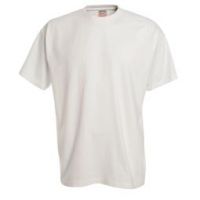 White T-shirts 190gr, 100% cotton