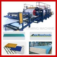 Discontinuous EPS and Rock Wool Sandwich Panel Machine