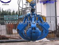 excavator hydraulic clamshell grab