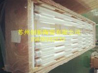fused silica roll for the glass processing