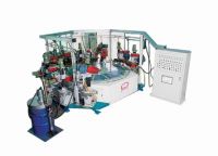 Gap-type disc automatic polishing machine