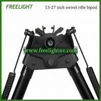 13-27 Inch Harris Style Pivot Model Bipod With Notches And Swivels