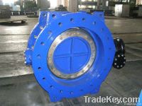 double flange eccentric Butterfly valve