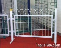 iron gate fence