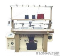 Fully Computerised Widening Flat Knitting Machine
