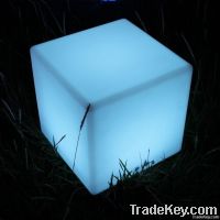 Waterproof Recharge LED Outdoor Cube Seat Illuminated Cube Lights