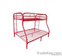 twin over full double decker metal bunk bed for kids