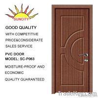 economic pvc door