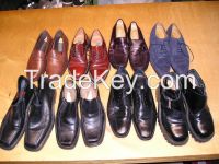 new and newly men's leather shoes, sizes mix