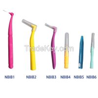 Interdental Brush 0.7mm Gum Interdental Brush Orthodontic Wire Brush Toothbrush Oral Care Toothpick