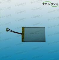 Rechargeable 3.7V Lithium Polymer Cell 1200mAh 384570 with Long Cycle Life