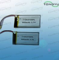043759 3.7V 900mAh 3.33WH Lithium Polymer Battery With High Power Density