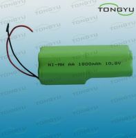 10.8V 1800mAh AA NiMh Rechargeable Battery, AA NiMh Battery Pack For Cordless Phone